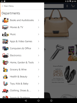 Screenshot of the application Amazon for Tablets - #2