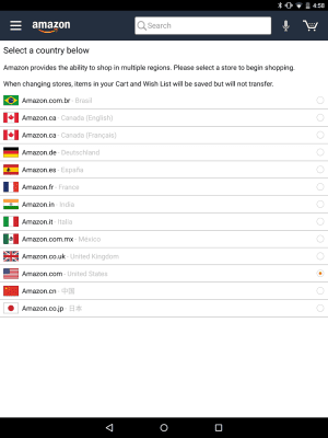 Screenshot of the application Amazon for Tablets - #8