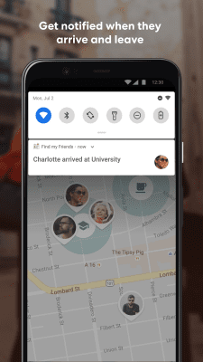 Screenshot of the application Find friends - #3