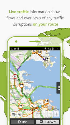 Screenshot of the application Wisepilot GPS navigator - #2