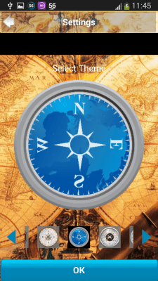 Screenshot of the application Compass Pro for Android - #3