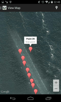 Screenshot of the application Droid 2 CAD - #4