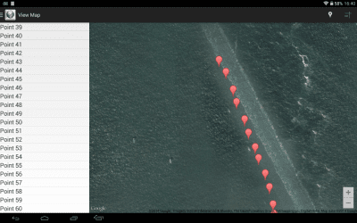 Screenshot of the application Droid 2 CAD - #5