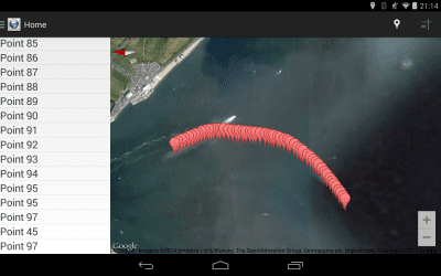 Screenshot of the application Droid 2 CAD - #6