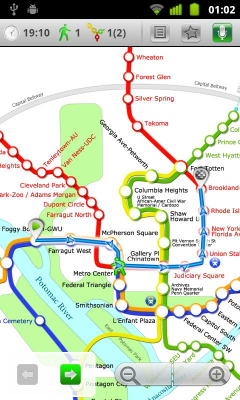 Screenshot of the application Washington, DC (Metro 24) - #1