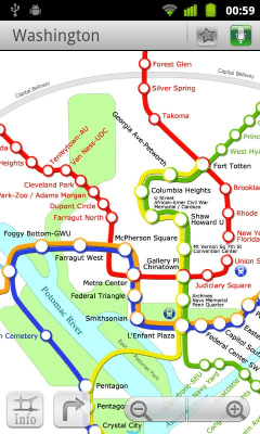 Screenshot of the application Washington, DC (Metro 24) - #3