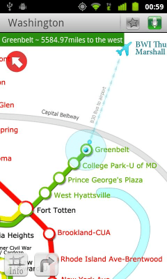 Screenshot of the application Washington, DC (Metro 24) - #4