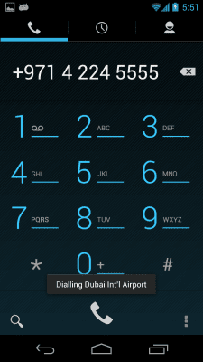 Screenshot of the application Dubai Phone Directory - #6