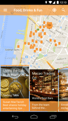 Screenshot of the application Field Trip - #4