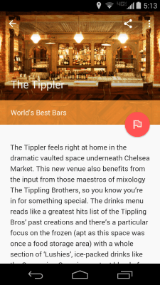 Screenshot of the application Field Trip - #6