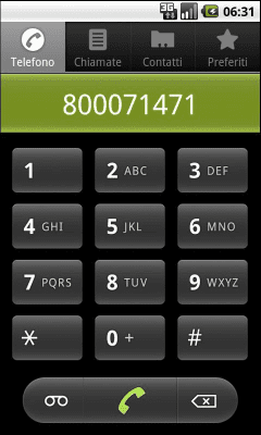 Screenshot of the application Milano usefull phone Num. FREE - #2