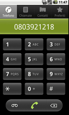 Screenshot of the application Molfetta's usefull phone Num. - #2