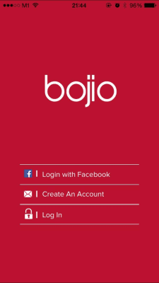 Screenshot of the application Bojio - #1