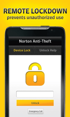 Screenshot of the application Norton Anti-Theft - #3