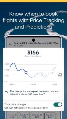 Screenshot of the application Expedia Hotels - #3