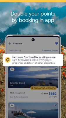 Screenshot of the application Expedia Hotels - #4