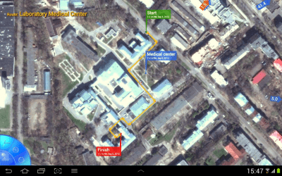 Screenshot of the application Gt Voyager - #3