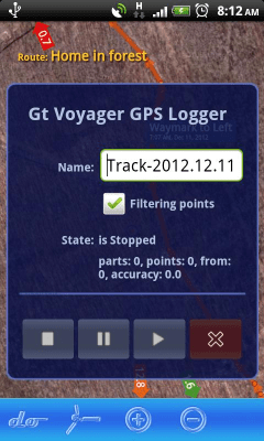 Screenshot of the application Gt Voyager - #4