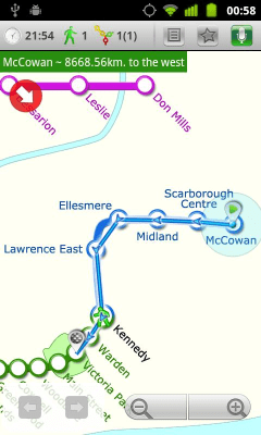 Screenshot of the application Toronto (Metro 24) - #7