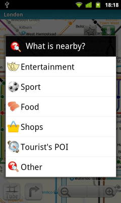 Screenshot of the application London (Metro 24) - #8