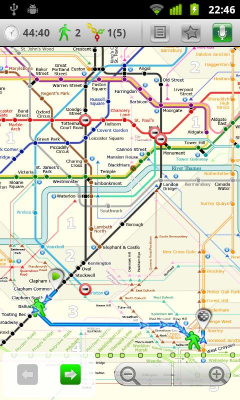 Screenshot of the application London + NR (Metro 24) - #1