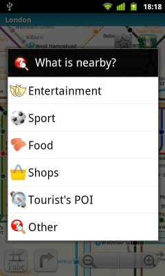 Screenshot of the application London + NR (Metro 24) - #8