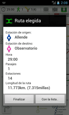 Screenshot of the application Mexico City (Metro 24) - #6
