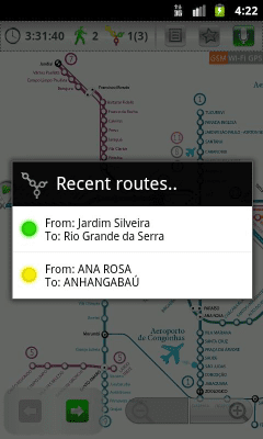 Screenshot of the application São Paulo (Metro 24) - #4