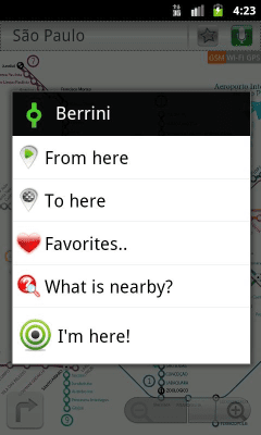 Screenshot of the application São Paulo (Metro 24) - #6
