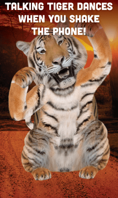 Screenshot of the application Talking Tiger - #3