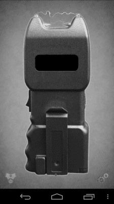 Screenshot of the application Fake stun gun - #2