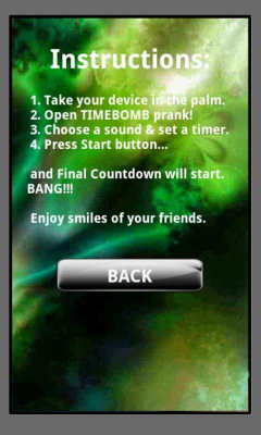 Screenshot of the application Bomb the Bomb - #4