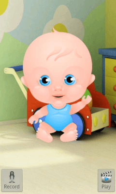 Screenshot of the application Talking Baby Boy - #7