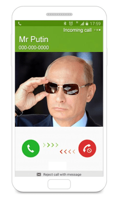 Screenshot of the application Fake Call & SMS - #6