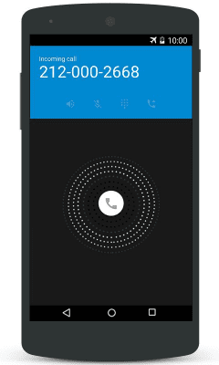 Screenshot of the application Fake Call & SMS - #7