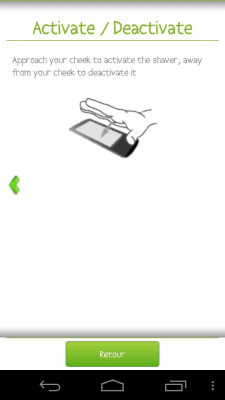 Screenshot of the application Electric shaver - #3