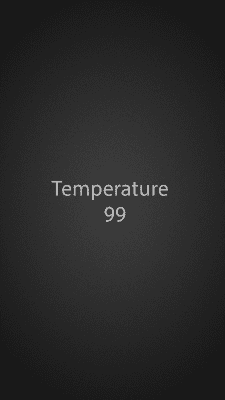 Screenshot of the application Fingerprint Thermometer Prank - #6