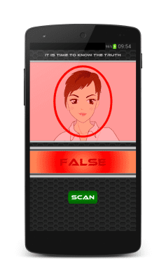 Screenshot of the application Facial & Ocular Lie Detector - #3