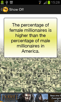 Screenshot of the application Funny Sayings - #3