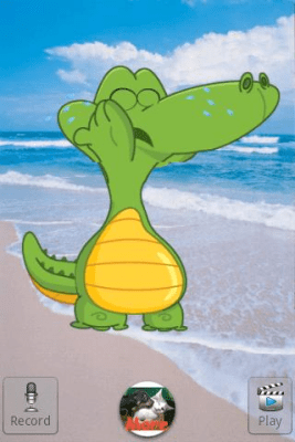 Screenshot of the application Talking Alligator - #4