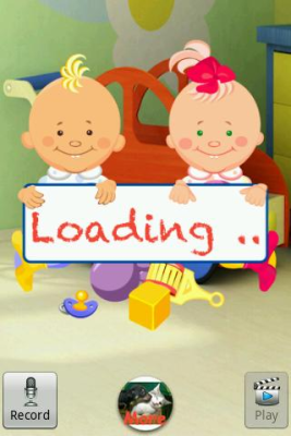 Screenshot of the application Talking Baby Twins - #5