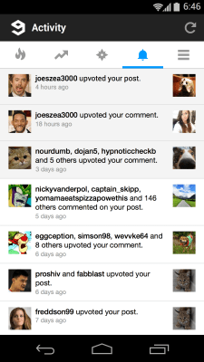 Screenshot of the application 9GAG First - #3