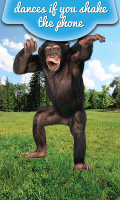 Screenshot of the application Talking Monkey - #3