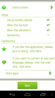 Screenshot of the application Coin Flip - #3
