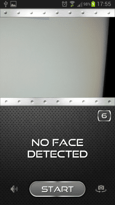 Screenshot of the application Camera Lie Detector - #3