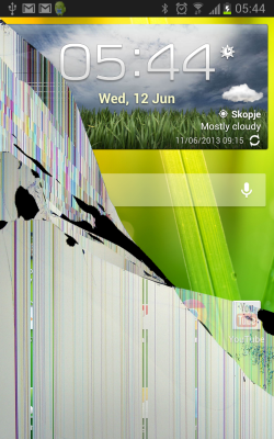 Screenshot of the application Crack Your Screen Prank - #2