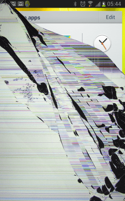 Screenshot of the application Crack Your Screen Prank - #3