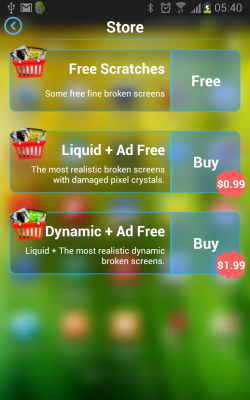 Screenshot of the application Crack Your Screen Prank - #6