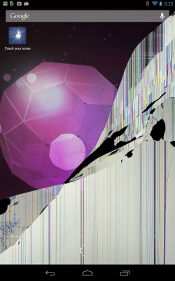 Screenshot of the application Crack Your Screen Prank - #8