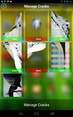 Screenshot of the application Crack Your Screen Prank - #10
